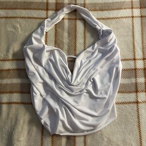Pearl White Windsor Halter Top